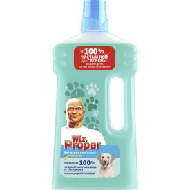 Моющая жидкость для полов и стен для домов с собаками MR. PROPER Свежий Цитрус