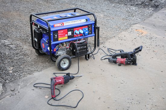 Генератор гибридный газ/бензин Спец HG-8500 7.5 кВт