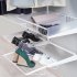 Полка для обуви выдвижная НСХ 54.9x11x37.6 см сталь цвет белый