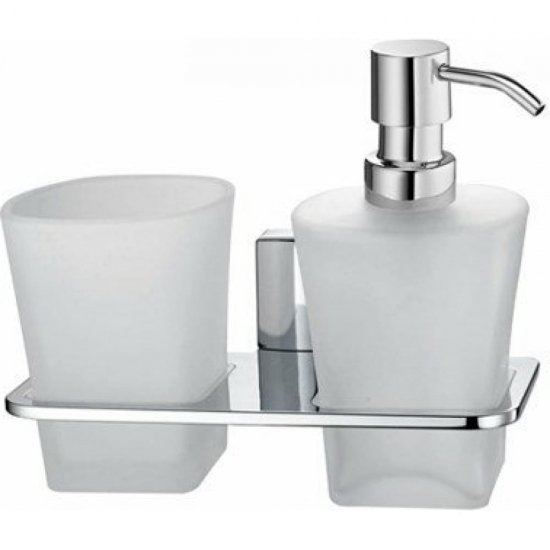 Держатель стакана и дозатора WasserKraft Leine