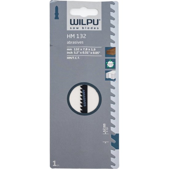 Пилка по стеклопластику, газобетону, тв.сортам древ WILPU 289500001