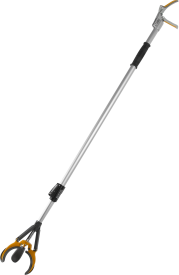 Плодосъёмник телескопический с захватом 103-206 см алюминий