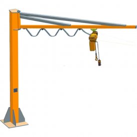 Консольный кран TOR PSJ44025 250 кг, 4x4 м