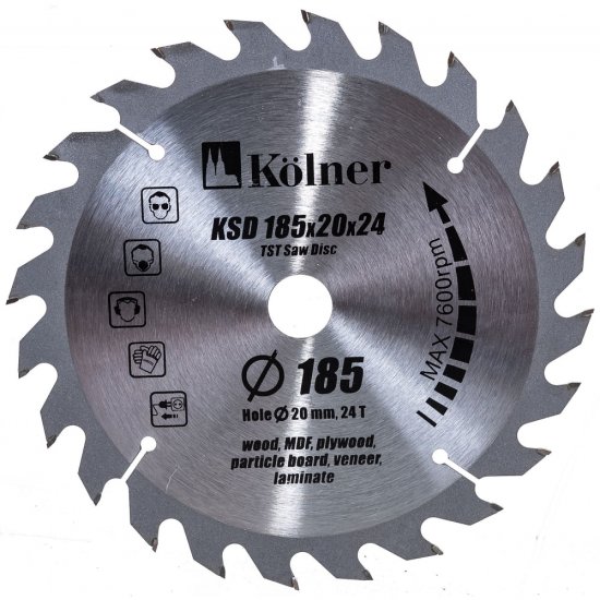 Пильный диск Kolner KSD185*20*24