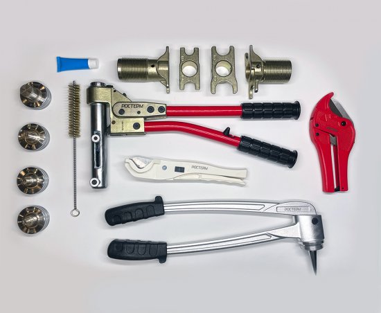 Комплект механического инструмента для системы PE-X Ростерм 16-32 мм