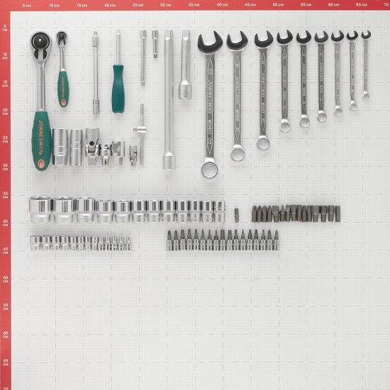 Набор инструментов универсальный Jonnesway (S04H52482S) (82 шт.)