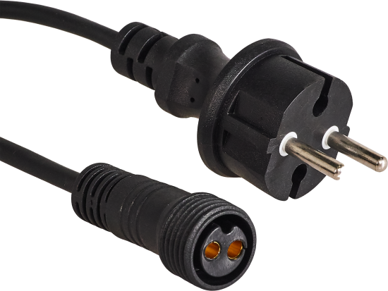 Гирлянда белт-лайт из лампочек Uniel электрическая 220 В 10 м под 40 ламп Е27 цвет черный, лампы не входят в комплект