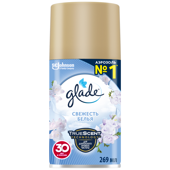 Освежитель воздуха автоматический Glade Automatic «Свежесть белья» сменный блок