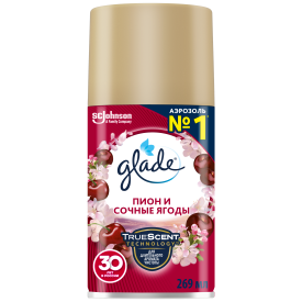 Освежитель воздуха автоматический Glade Automatic «Пион и сочные ягоды» сменный блок