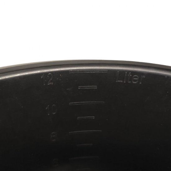 Ведро строительное пластиковое ударопрочное и морозостойкое 12 л