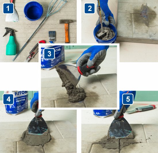 Ремонтный состав универсальный Plitonit 4 кг