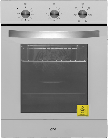 Электрический духовой шкаф ORE VS45W 44.8x59.5x52.6 см конвекция цвет белый