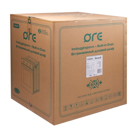 Электрический духовой шкаф ORE VS45W 44.8x59.5x52.6 см конвекция цвет белый