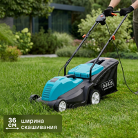 Газонокосилка электрическая Oasis Garden Tools GT GE-1400 1400 Вт 36 см