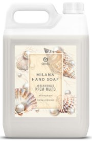 Жидкое крем-мыло Grass Milana Жемчужное 5 л