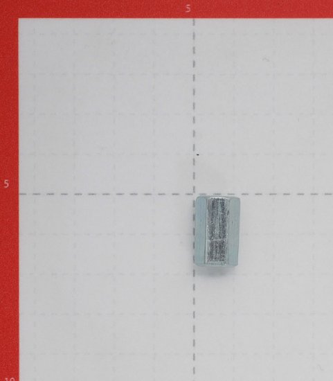 Гайка соединительная оцинкованная М6 х18 мм DIN 6334 (1 шт.)
