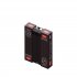 Радиатор секционный Rifar Monolit M50004RAL9005 500/100 4 секции боковое подключение биметалл черный