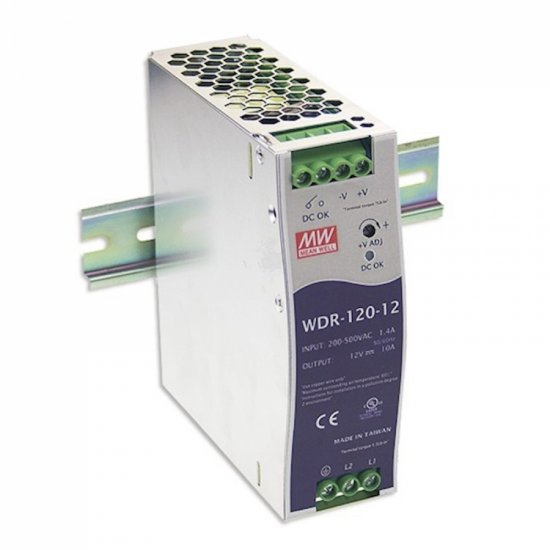 Источник питания Mean Well WDR-120-24