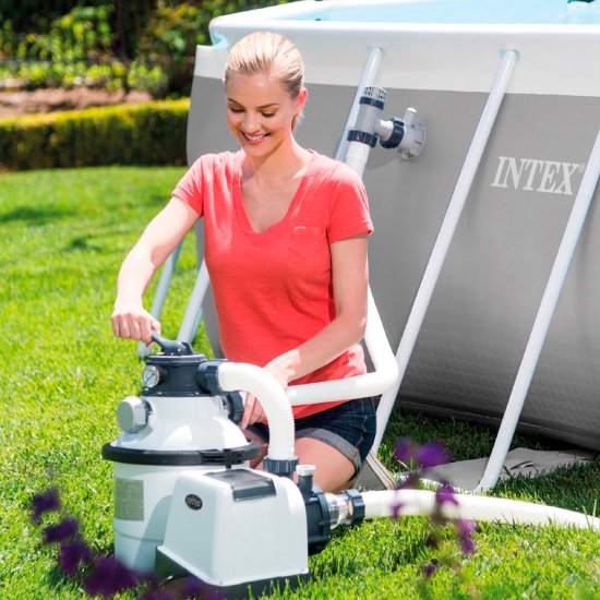 Фильтр-насос песочный для бассейна Intex SF90220-1 4542 л/час