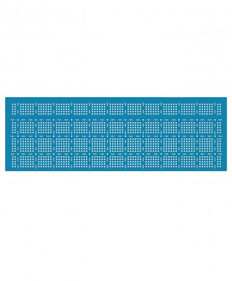 Перфопанель 115.8x40 см для стеллажа МКФ сталь цвет синий