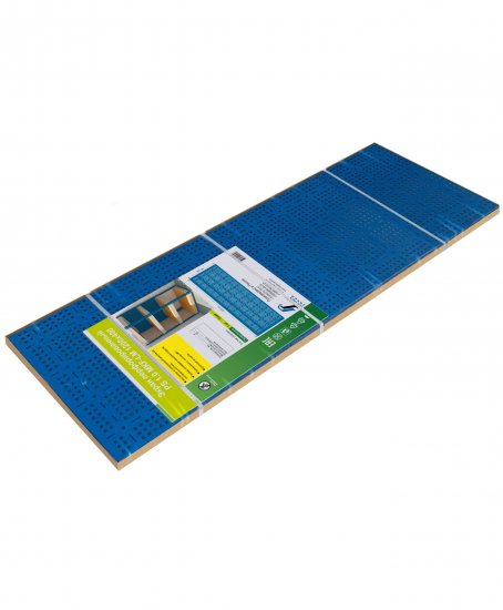 Перфопанель 115.8x40 см для стеллажа МКФ сталь цвет синий