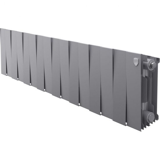 Биметаллический радиатор Royal Thermo PianoForte 200/Silver Satin