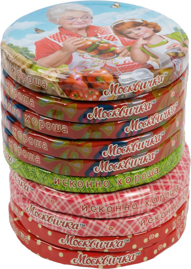 Набор крышек для консервации Твист-офф III-82 «Москвичка» 10 шт