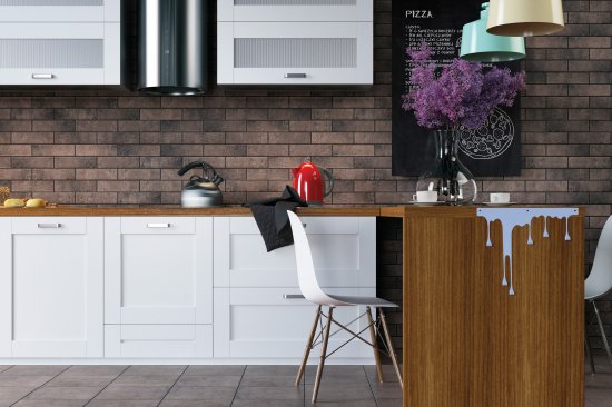 Плитка клинкерная Cerrad Loft brick темно-коричневый 0.6 м²