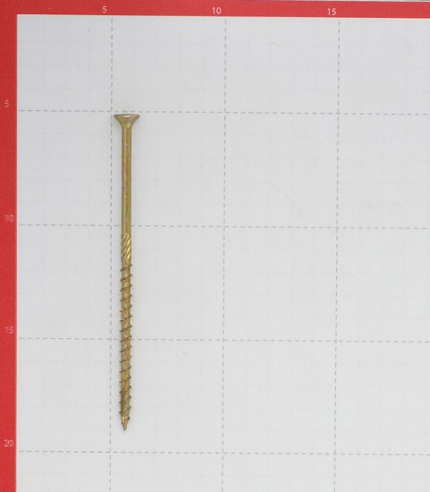 Саморезы по дереву 140x6,0 мм потайная головка конструкционные (100 шт.)