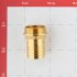 Штуцер Stout для присоединения шланга 1 1/4 НР(ш) х 35 мм латунный (SFT-0035-011435)