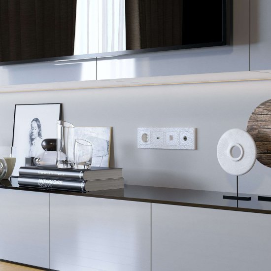 Накладка для компьютерной розетки Werkel Hammer белая RJ45 (a052014)