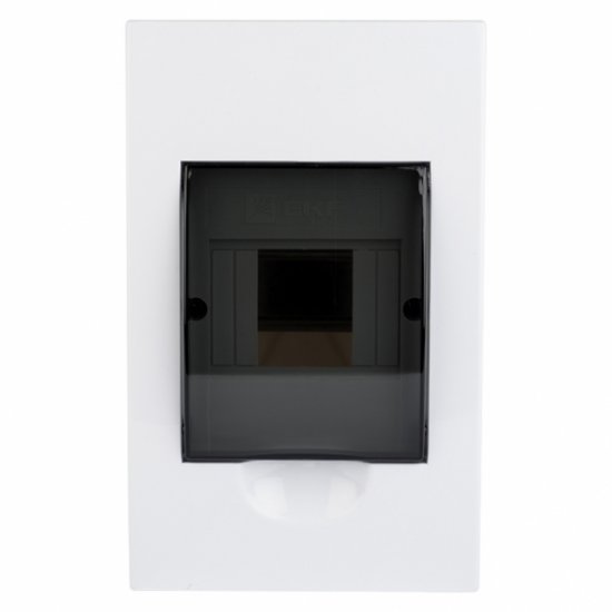 Щит распределительный встраиваемый EKF PROxima ЩРВ-П-4 пластиковый IP41 221х136х90 мм 4 модуля прозрачная дверь