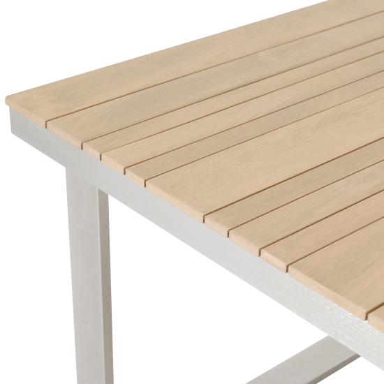 Стол садовый Naterial Menorca 180x100 см алюминий