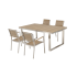 Стол садовый Naterial Menorca 180x100 см алюминий