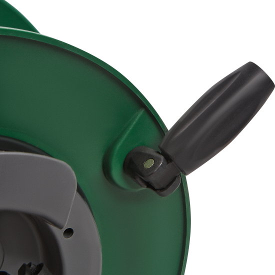 Удлинитель на катушке Electraline 2 розетки с заземлением 3x1.5 мм 25 м цвет черный