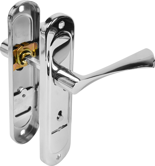 Ручка дверная Apecs HP-77.0323-S-CR (Гардиан 1011)