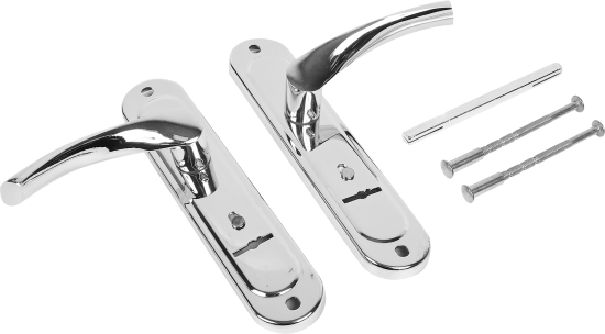 Ручка дверная Apecs HP-77.0323-S-CR (Гардиан 1011)