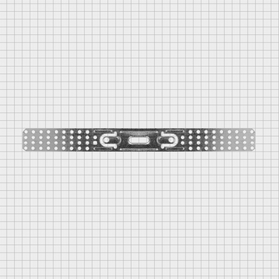 Прямой подвес профилей 300x30x0.9 мм 50ШТ