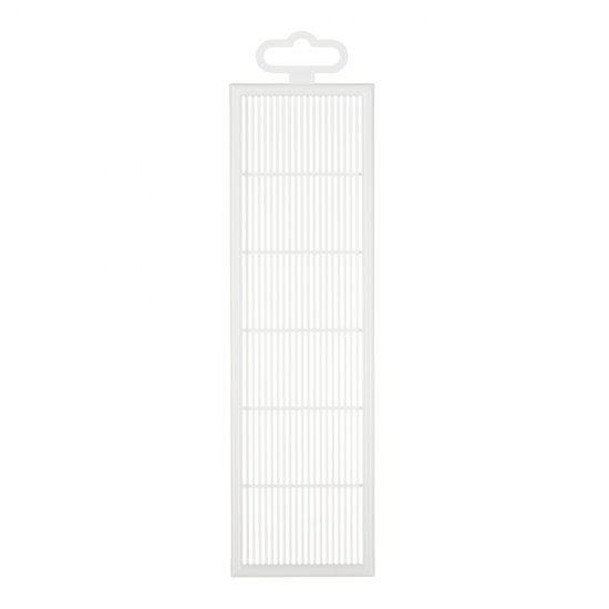 Решетка вентиляционная пластиковая переточная Era ДП 227х67 мм белая