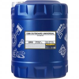 Минеральное моторное масло MANNOL OUTBOARD UNIVERSAL 2T