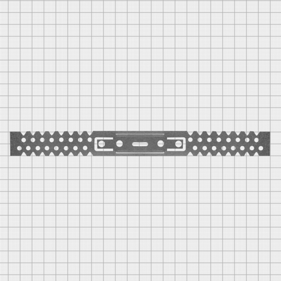 Подвес прямой профилей оцинкованная сталь 275x30x0.4 мм 50 шт