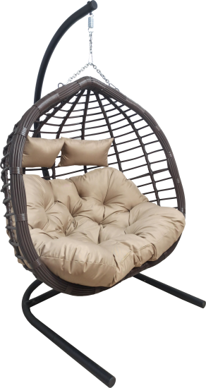 Подвесное кресло Siesta tubo темно-коричневый