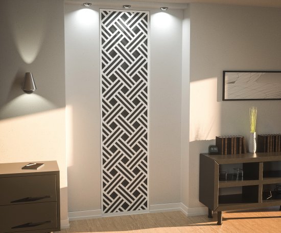 Стеновая панель МДФ Сканди 2440x600x10 мм 1.46 м²