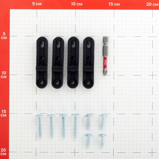Крепеж для террасной и фасадной доски Осфикс Спутник (72 шт.)