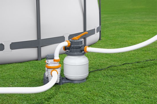 Насос для бассейна Bestway с песчаным фильтром 42300л 5.7м³/ч