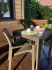 Стол Ingreen Rattan 78.9x78.9x70 см пластик коричневый