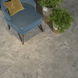 Глазурованный керамогранит Kerama Marazzi Бари SG171400N 40.2x40.2x0.8 см 1.62 м² матовый цвет серый