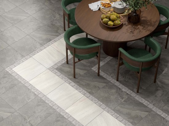 Глазурованный керамогранит Kerama Marazzi Бари SG171400N 40.2x40.2x0.8 см 1.62 м² матовый цвет серый