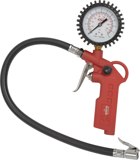 Пистолет для подкачки шин Elitech с манометром 140 л/мин