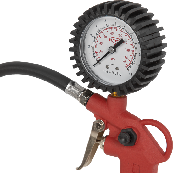 Пистолет для подкачки шин Elitech с манометром 140 л/мин